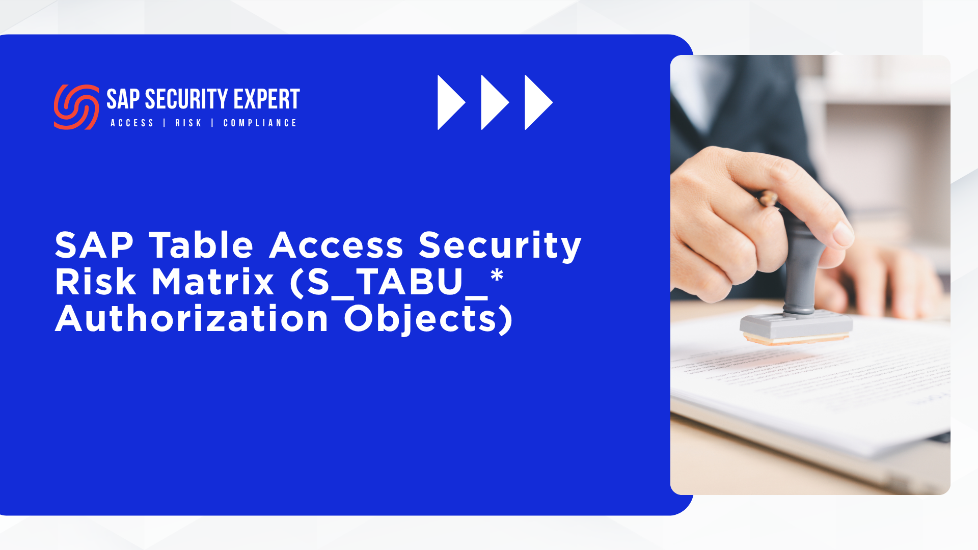 Are Your SAP Tables Secure? Hidden Risks in S_TABU_* Authorizations